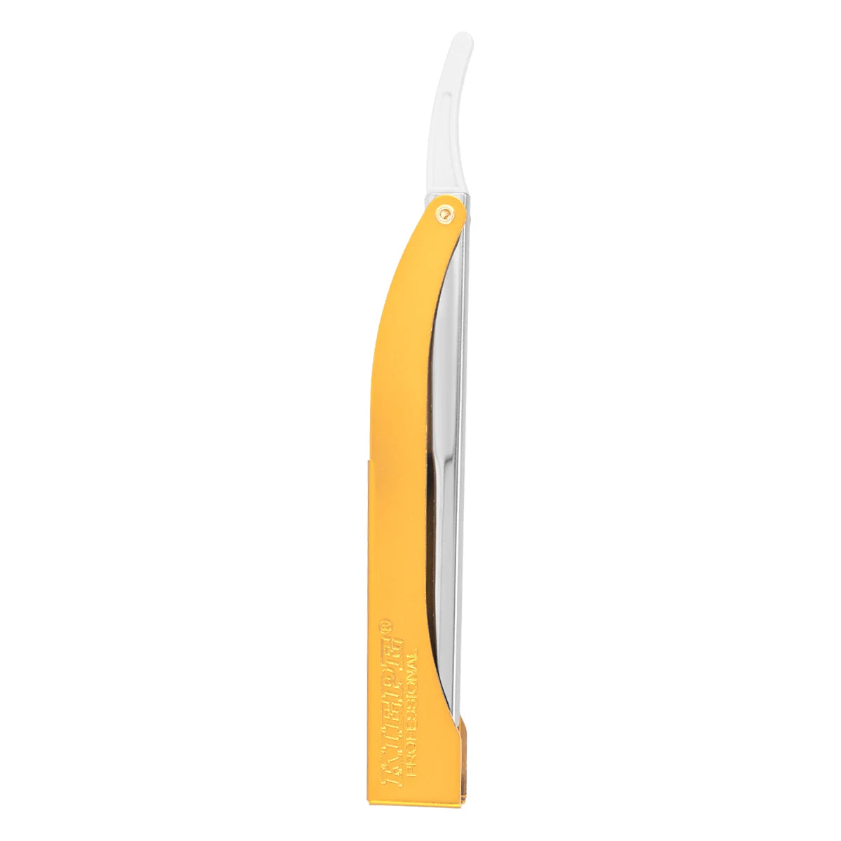 Navalha manual profissional para barbeiro, ideal para cortar cabelo, barba e sobrancelhas.