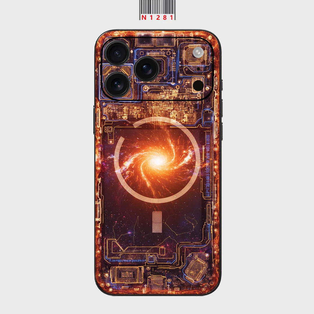 Adesivo de película protetora OscarSkinZ para iPhone 17 Pro, película traseira para iPhone 17 Pro.