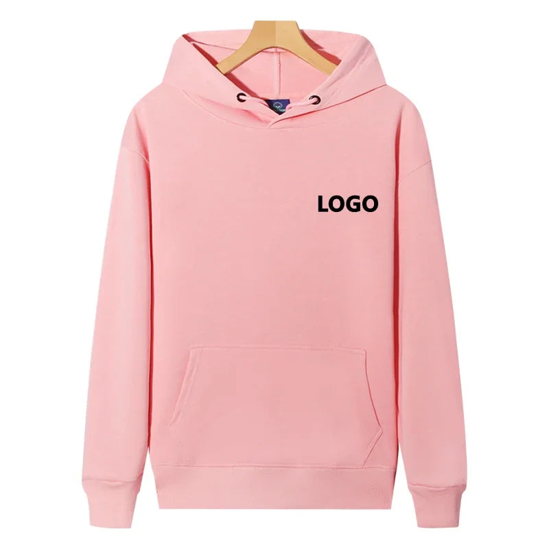 Moletom com capuz personalizado 60% algodão, estilo masculino, manga comprida, feminino…