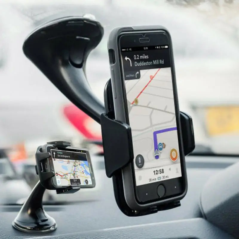 Suporte de ventosa para carro com suporte para GPS e celular para Audi A4 A6 A5