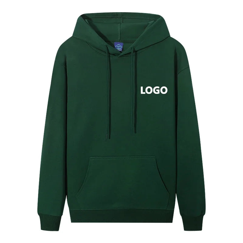 Moletom com capuz personalizado 60% algodão, estilo masculino, manga comprida, feminino…