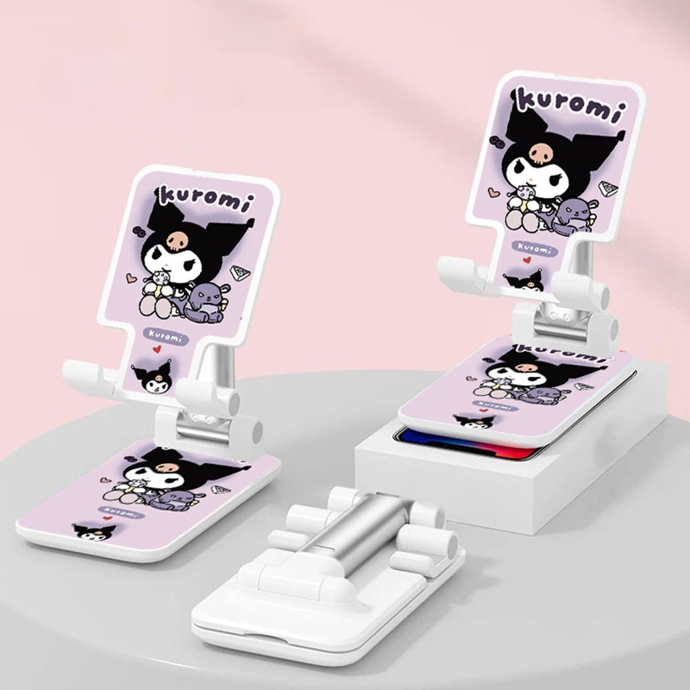 Suporte de mesa Sanrio para celular, compatível com iPhone e iPad, ajustável…