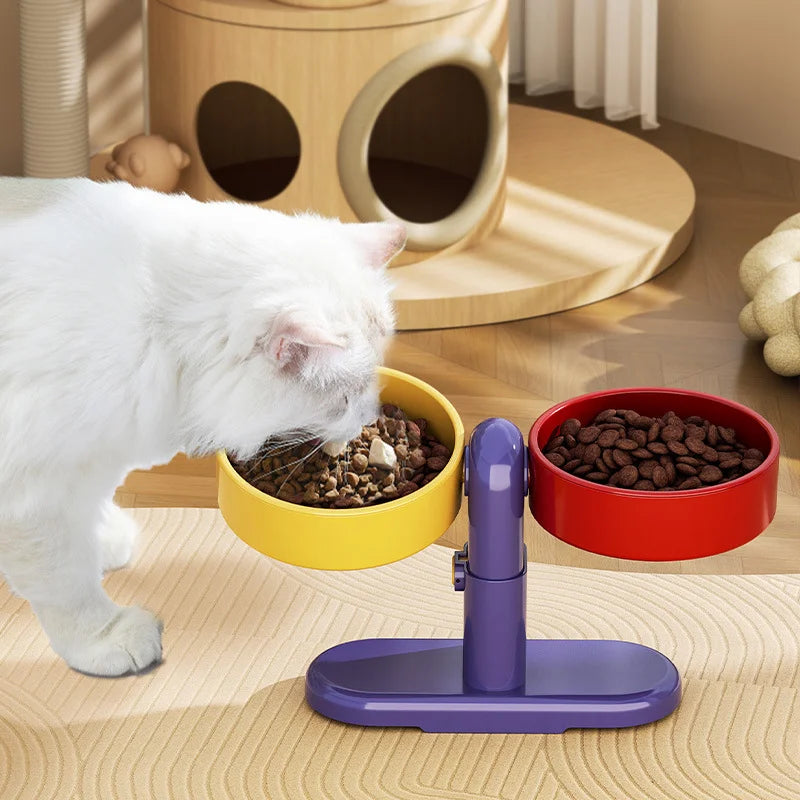 Artigos para animais de estimação: comedouros/bebedouros para gatos, comedouros para cães, resistentes a tombamento.