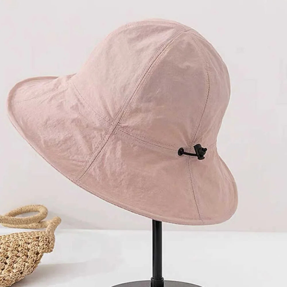 Chapéu de pescador dobrável e impermeável com proteção UV UPF 50+