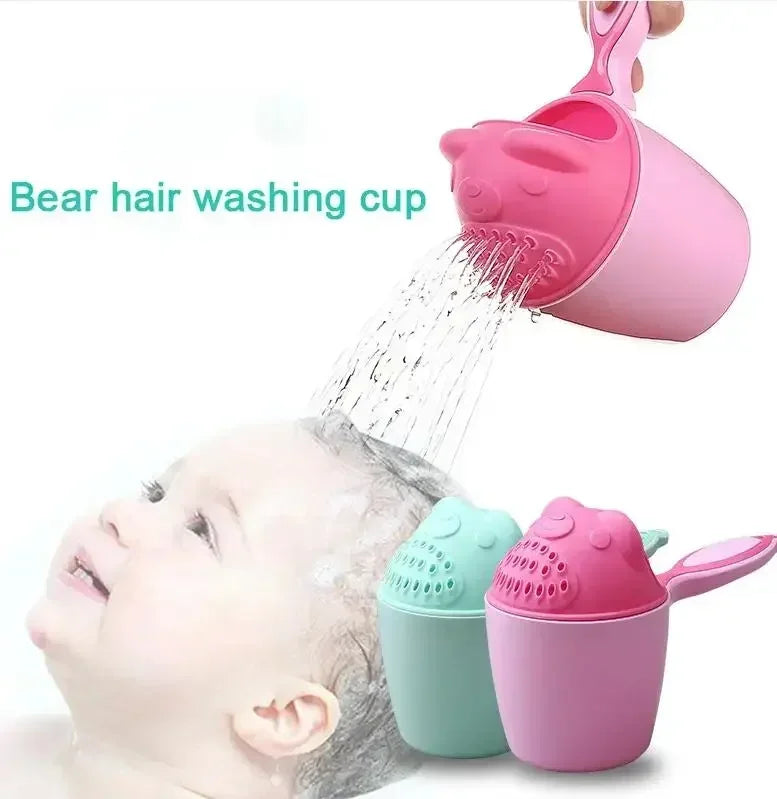 Children Bathing Shower Cap Hat Safe Shampoo Shower Bathing Bath Protect Soft Cap Hat For Baby Wash Bath Caps Cup Hair Shield