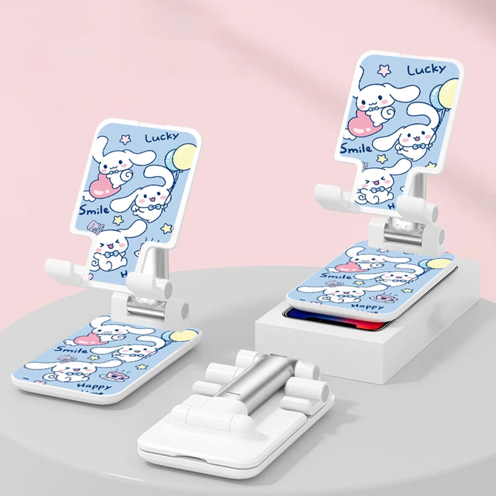 Suporte de mesa Sanrio para celular, compatível com iPhone e iPad, ajustável…