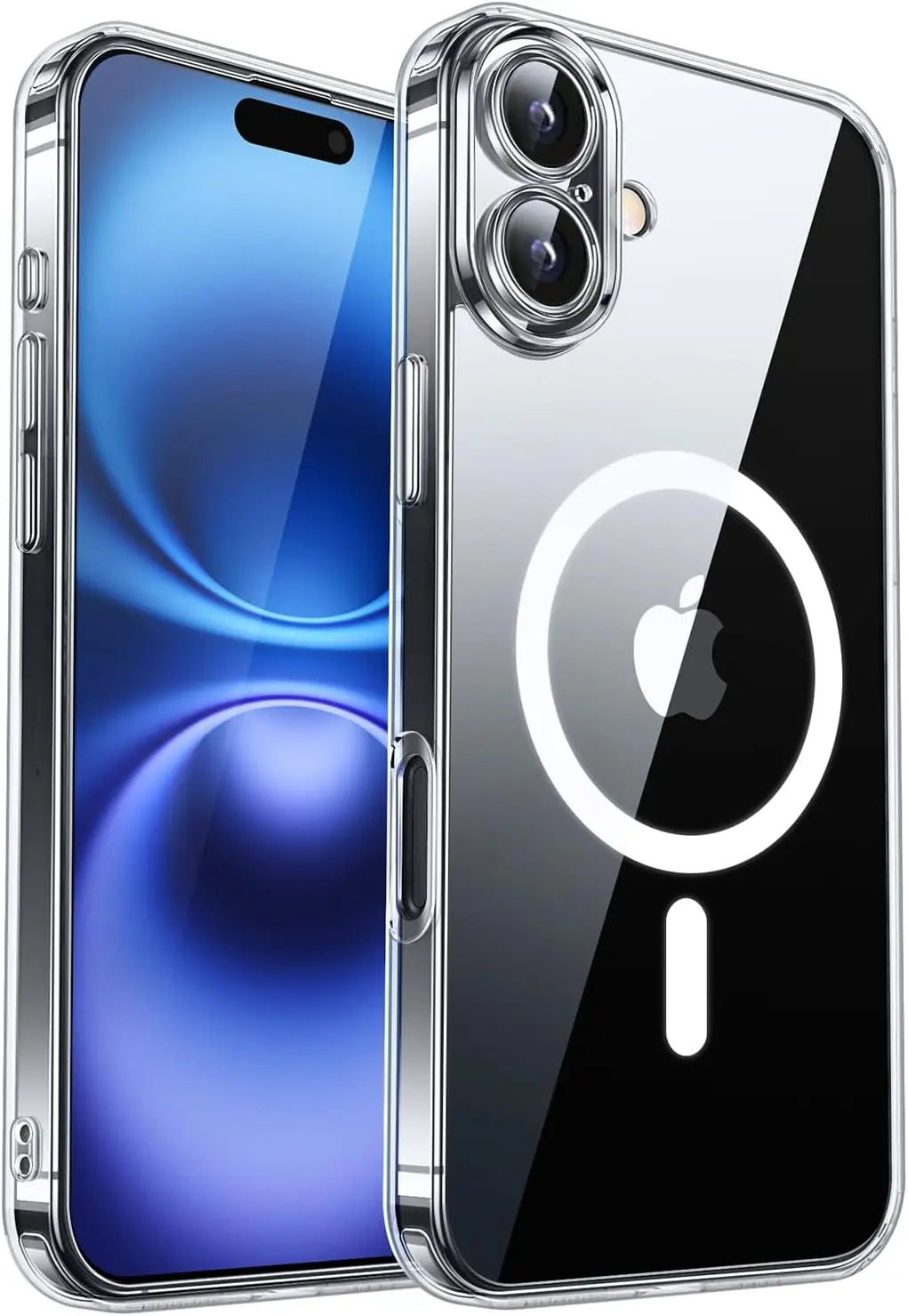 Capa magnética de luxo à prova de choque para iPhone 17 Air 16 15 14 13