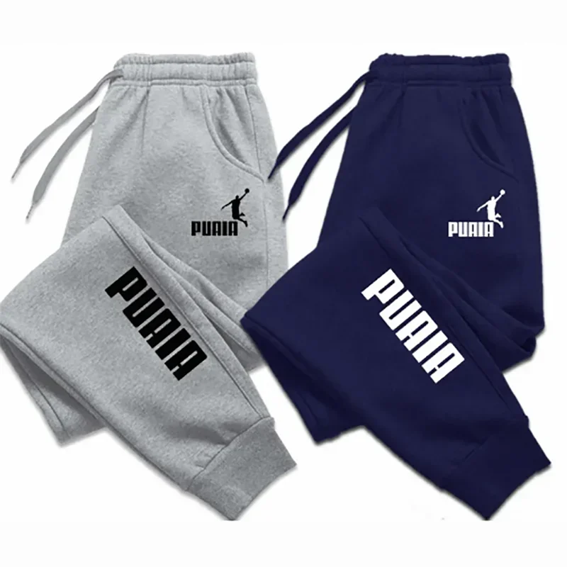 PUAIA Bedruckte Herrenhosen, Sportmodell für Laufen, Herbst/Winter-Kollektion