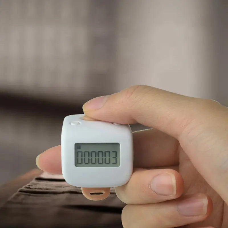 Wiederaufladbarer, schlanker, digitaler Ringzähler mit LCD-Display, 6 Kanälen …