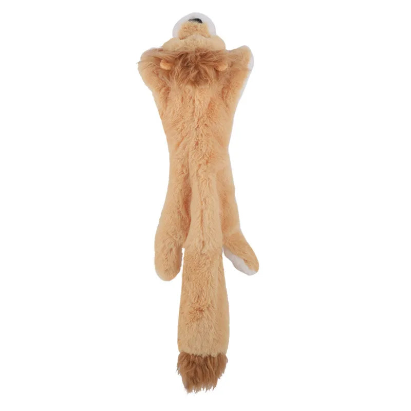 Brinquedos de pelúcia de dinossauro para cães e gatos, brinquedos interativos para mastigar.