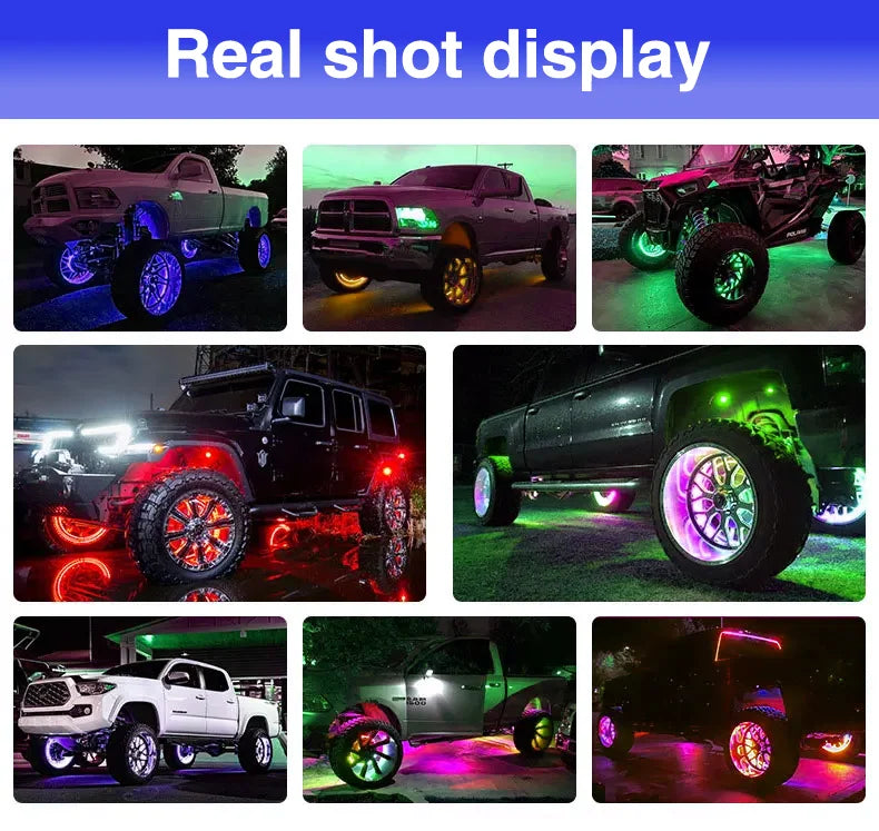 Luces Led de rua de 15,5 ", 4 peças, para caminhão/coce/ATV/UTV, Colo…