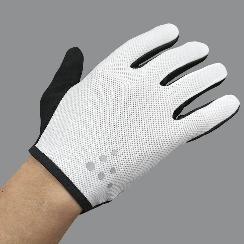 Sport Radhandschuhe Herren Damen Dot Fahrradhandschuhe Full Finger Luvas Guantes Ciclismo