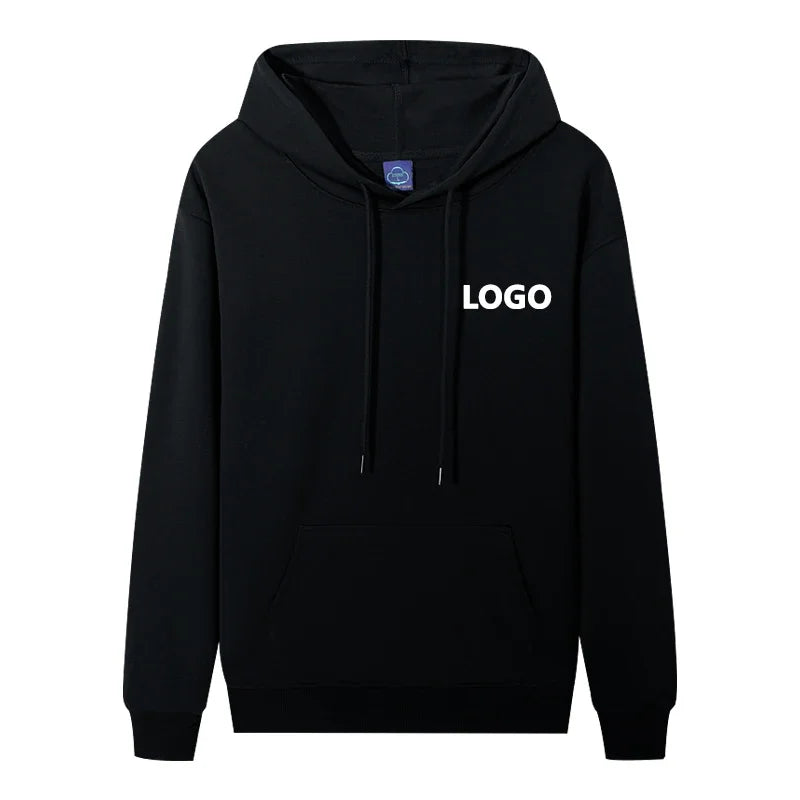 Moletom com capuz personalizado 60% algodão, estilo masculino, manga comprida, feminino…