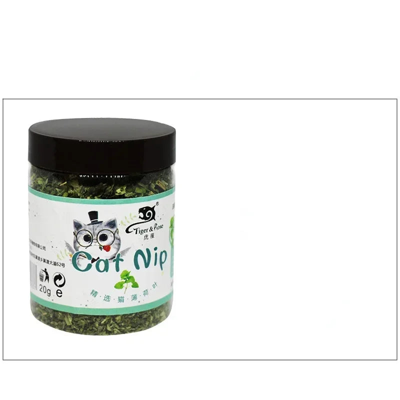 Erva-de-gato orgânica 100% natural de alta qualidade com sabor de menta.