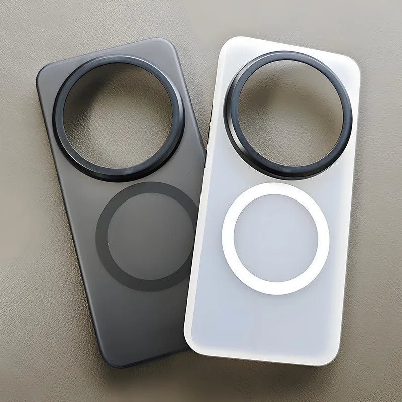 Capa magnética ELVEV à prova de choque em PC rígido fosco + TPU para Xiaomi 15 Ultra