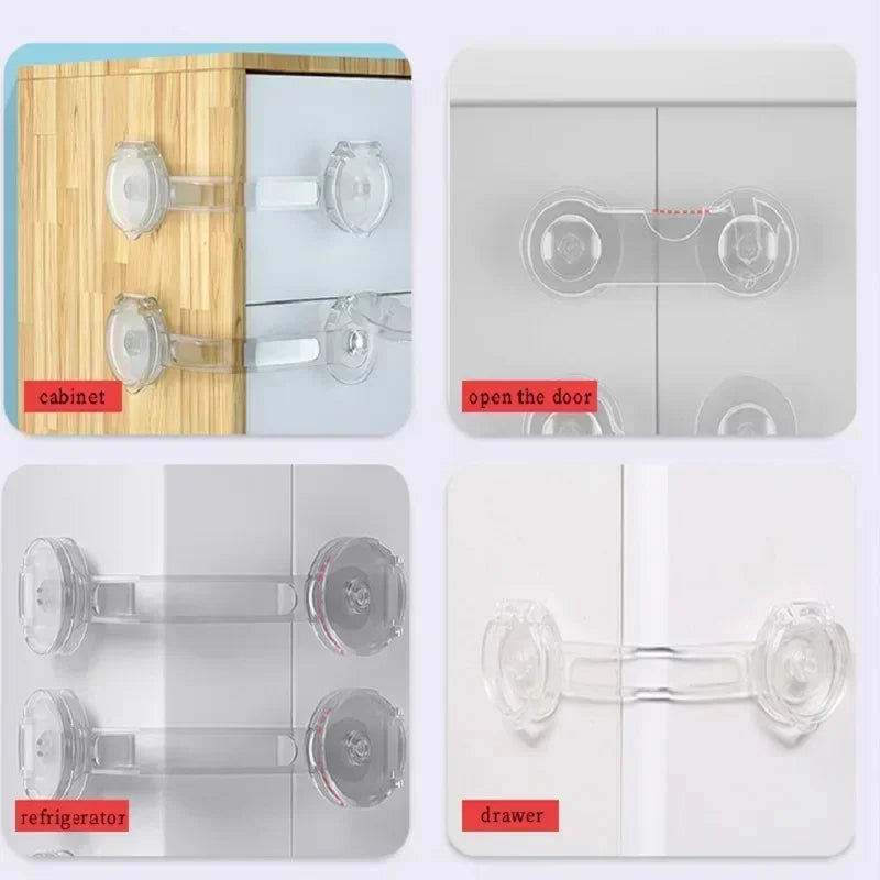 Baby Protect Cabinet Protection Against Children Security Locks Safe Door Fridge Baby Protection Tools Baby Safety Drawer Locks
