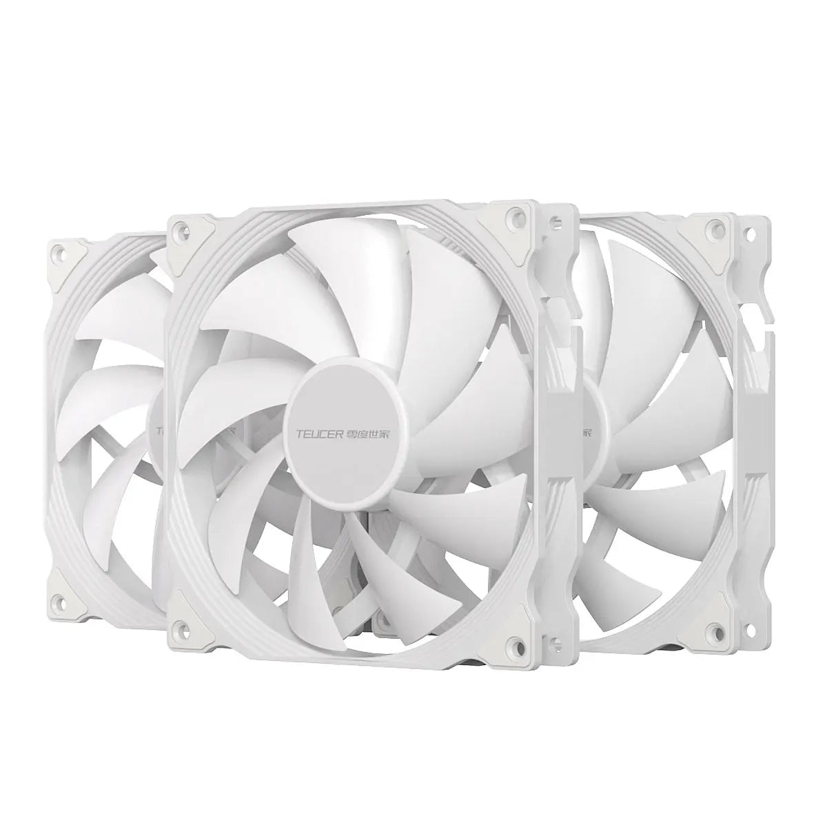 TEUCER AF-14025 PC Lüfter 140mm Gehäuselüfter 4Pin PWM 600-1500RPM Hochleistungsleiser Computerlüfter