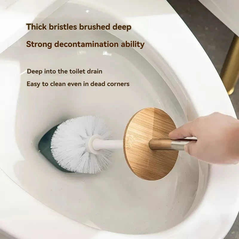 Conjunto de seis peças para banheiro doméstico, incluindo porta-escova de dentes e escova sanitária
