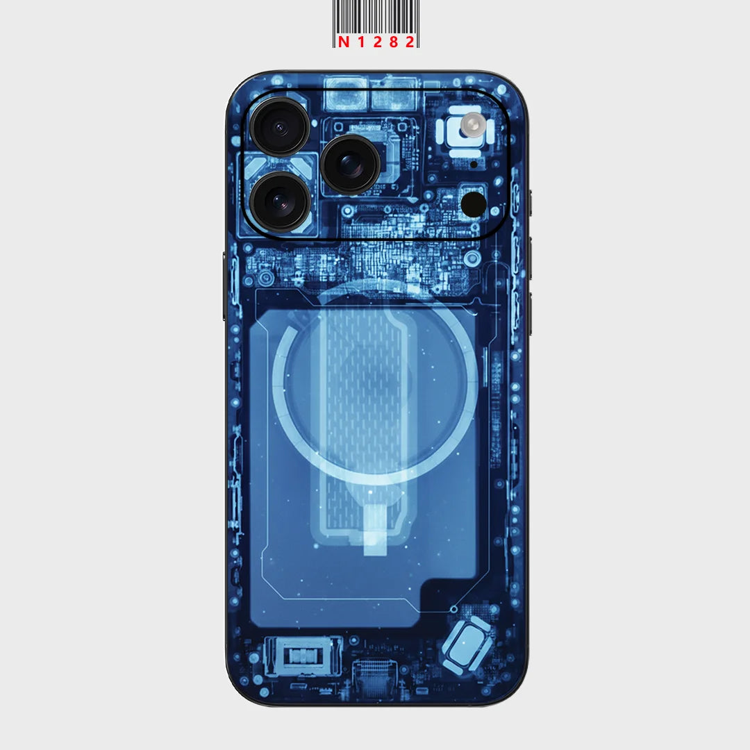 Adesivo de película protetora OscarSkinZ para iPhone 17 Pro, película traseira para iPhone 17 Pro.