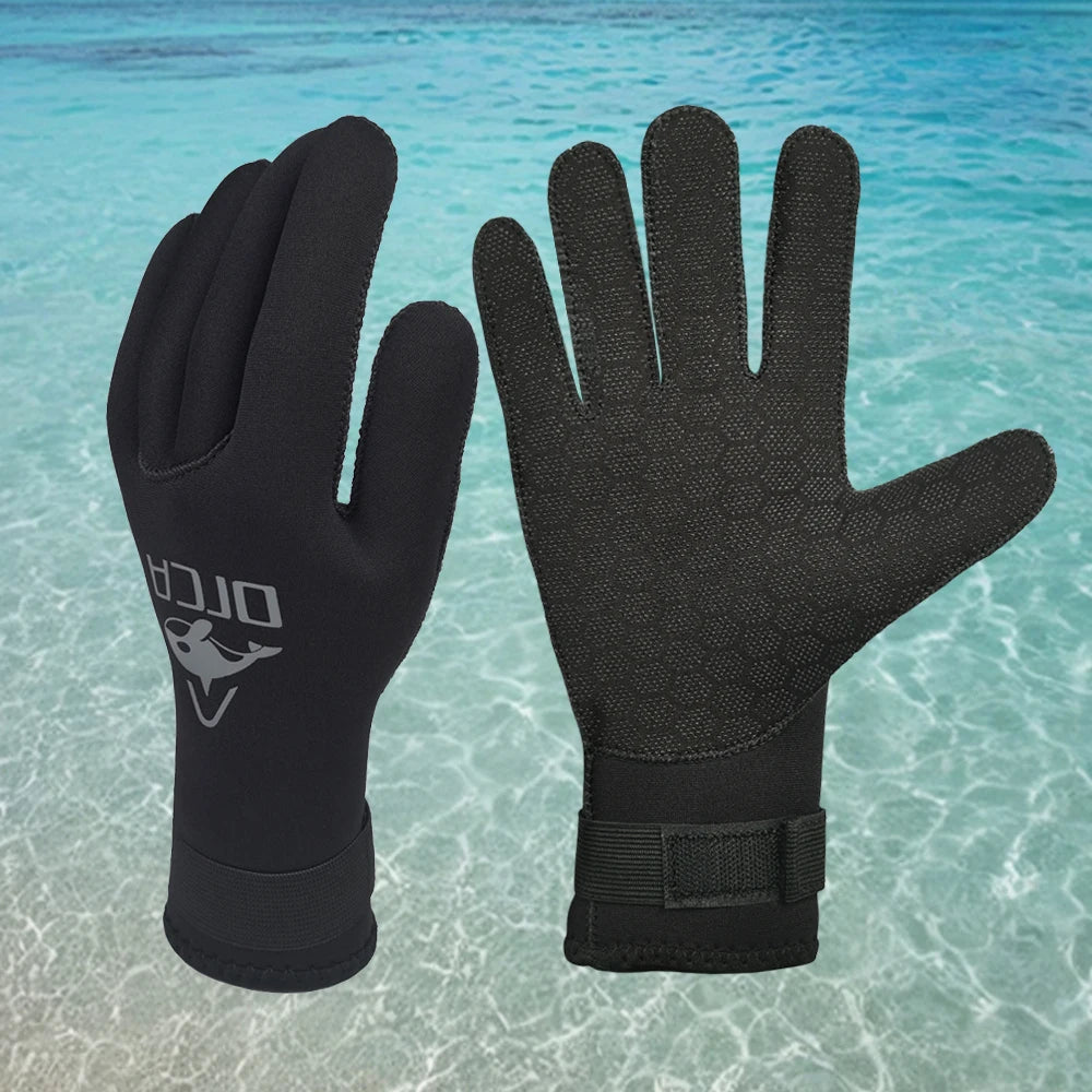3mm luvas de roupa térmica anti penetração neoprene luvas de