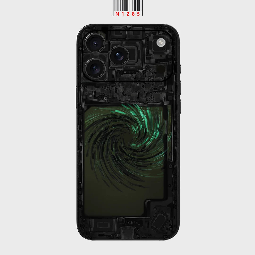 Adesivo de película protetora OscarSkinZ para iPhone 17 Pro, película traseira para iPhone 17 Pro.