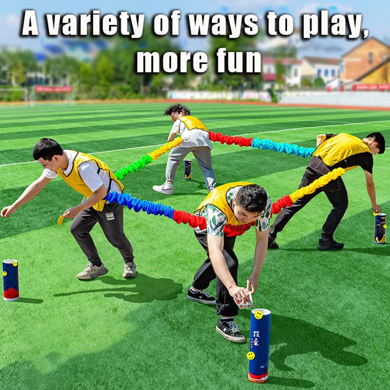 Jogos ao ar livre, atividades de integração, desenvolvimento esportivo, brinquedos de entretenimento para crianças…