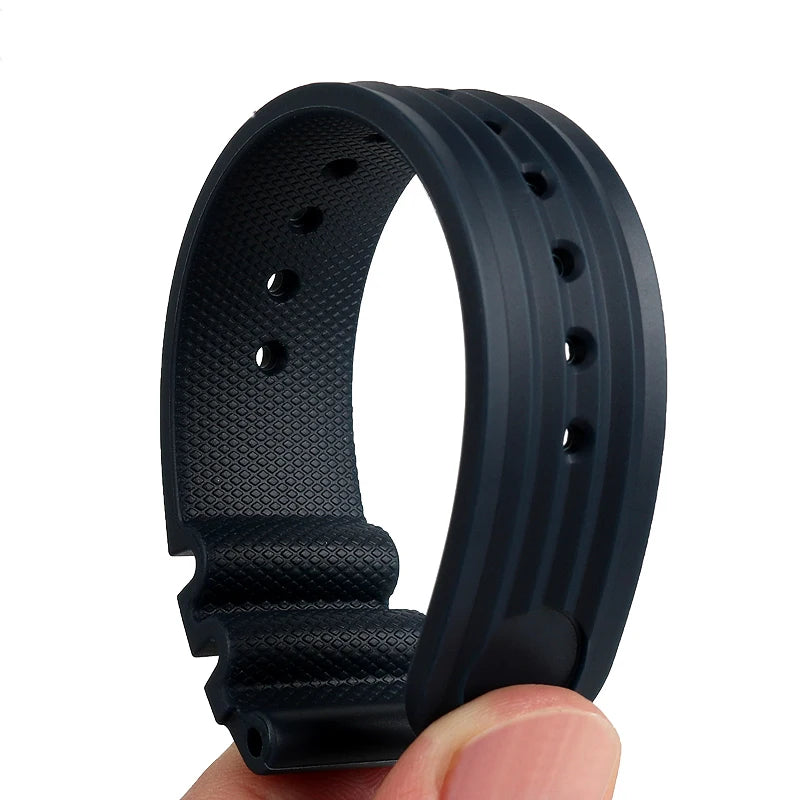 Pulseira de borracha de alta qualidade para relógios da série Seiko Ancestor MM PROSPEX
