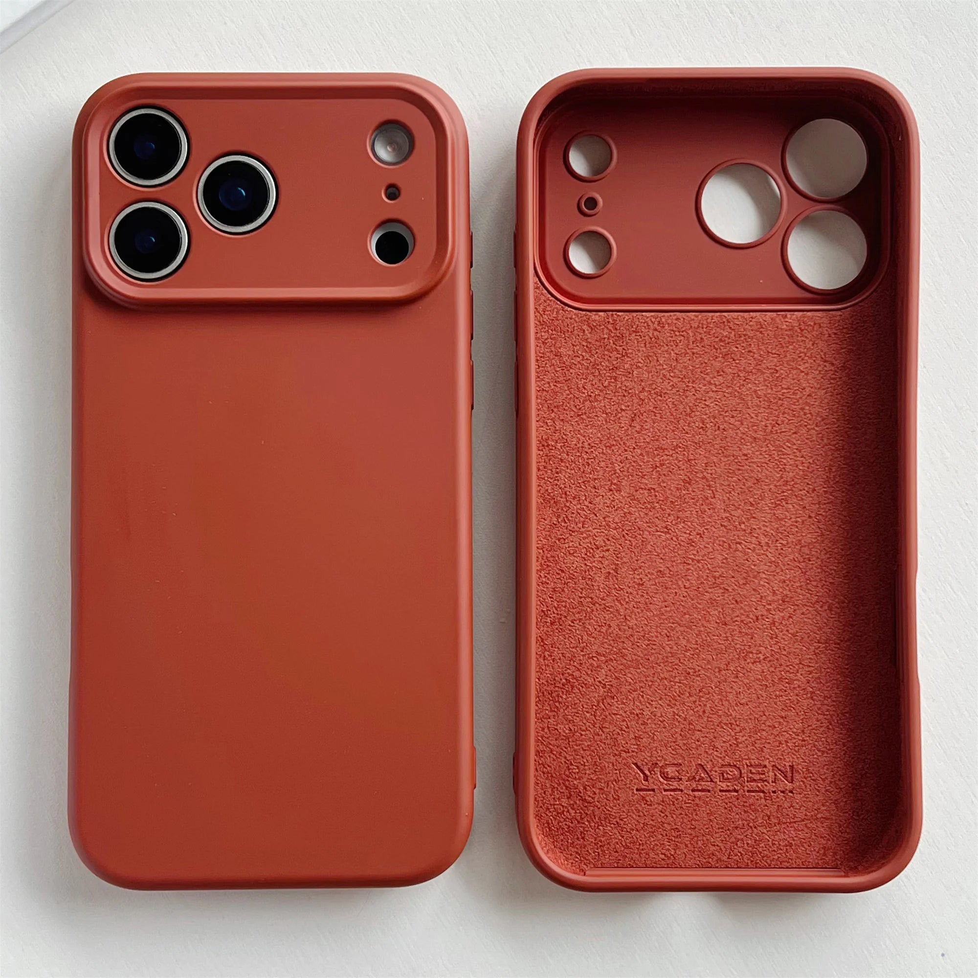 Capa protetora de TPU resistente a impactos para iPhone 17, 16 Pro Max, 17 Air, 16 e 15.