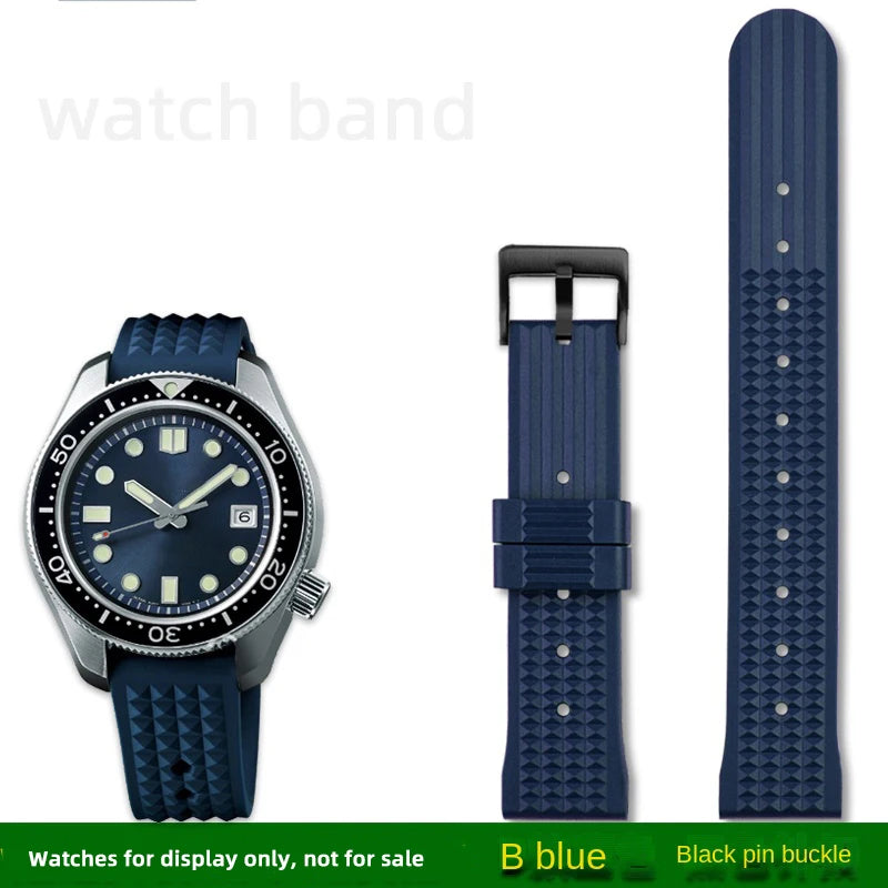 Pulseira de borracha de alta qualidade para relógios da série Seiko Ancestor MM PROSPEX