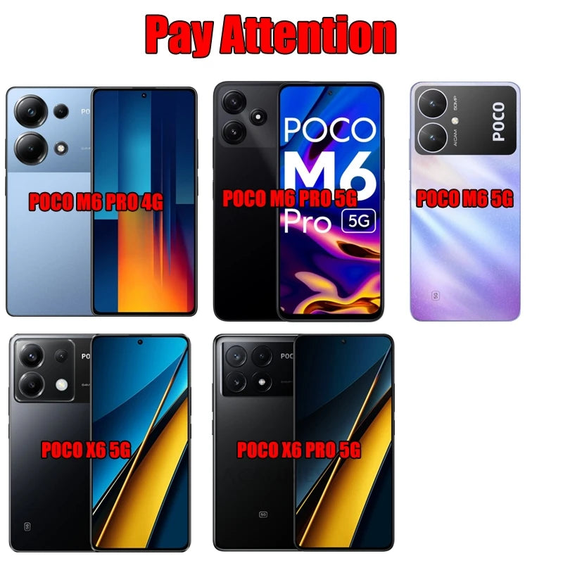 Capa com cordão transversal Poko X6pro M6pro F 6 X 5 para Xiaomi