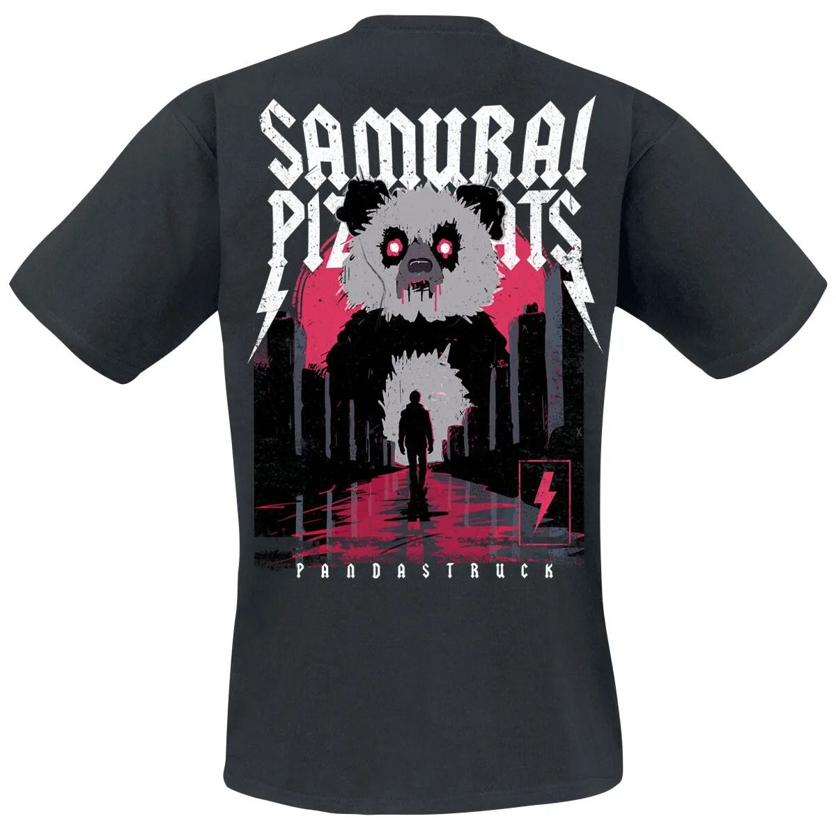 Camiseta Pantera Vulgar Display of Power Print, 100% algodão casual
