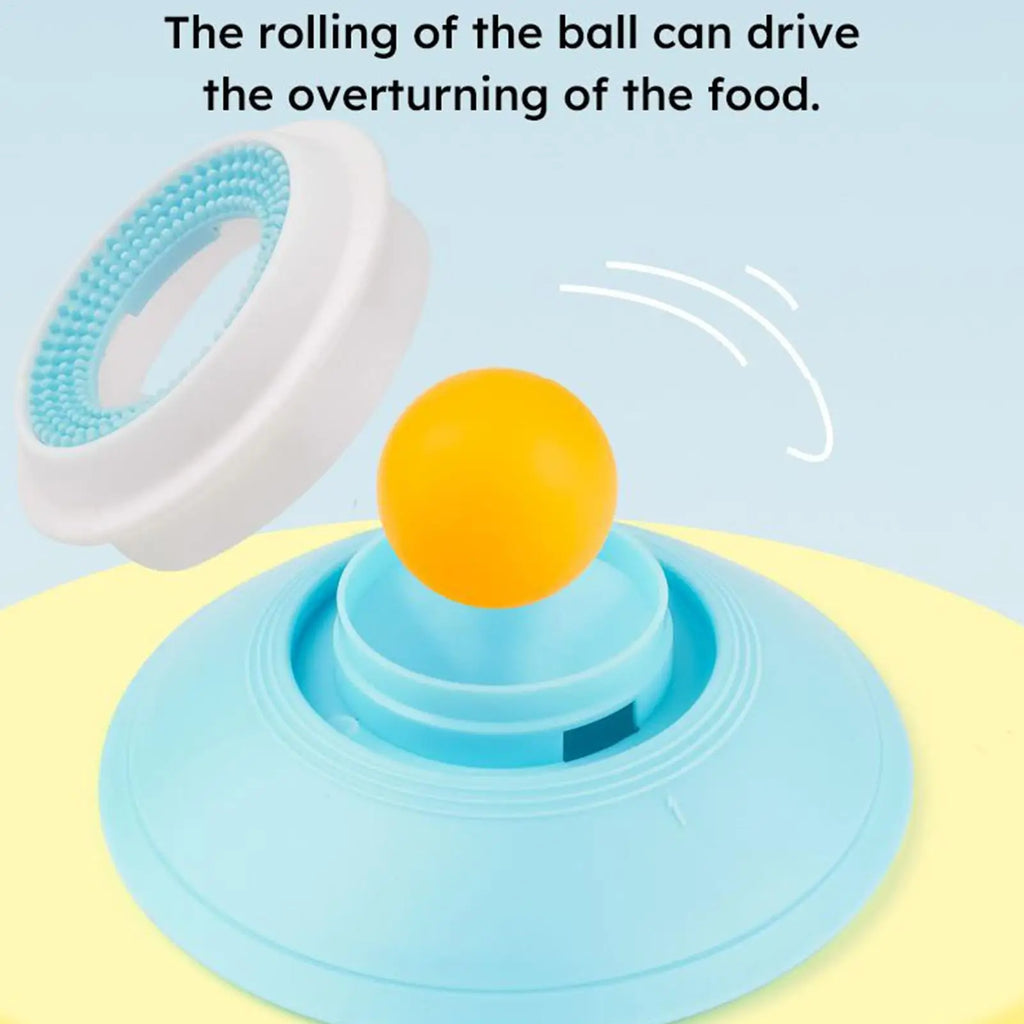 Brinquedo interativo Pets Lick Toys para cães, alimentador lento e dispensador de ração.