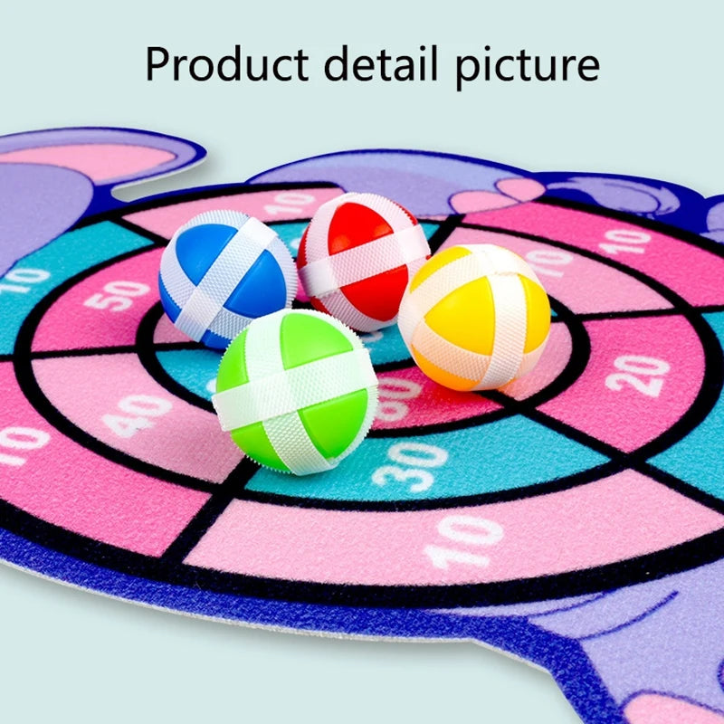 Jogo educativo de dardos, brinquedo para bebês, bola pegajosa, jogo de dardos para atividades internas…
