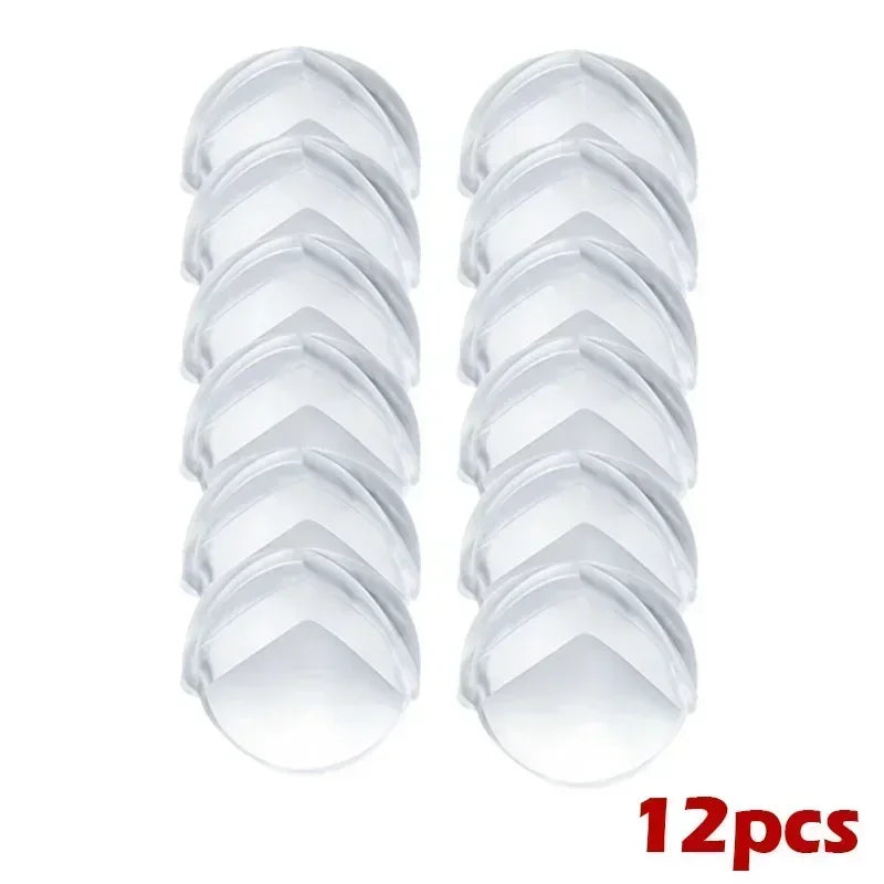 1/12pcs Children Baby Safety Silicone Protector Furnitur Table Corner Edge Protection Cover Kids Soft Anticollision Edge Guards