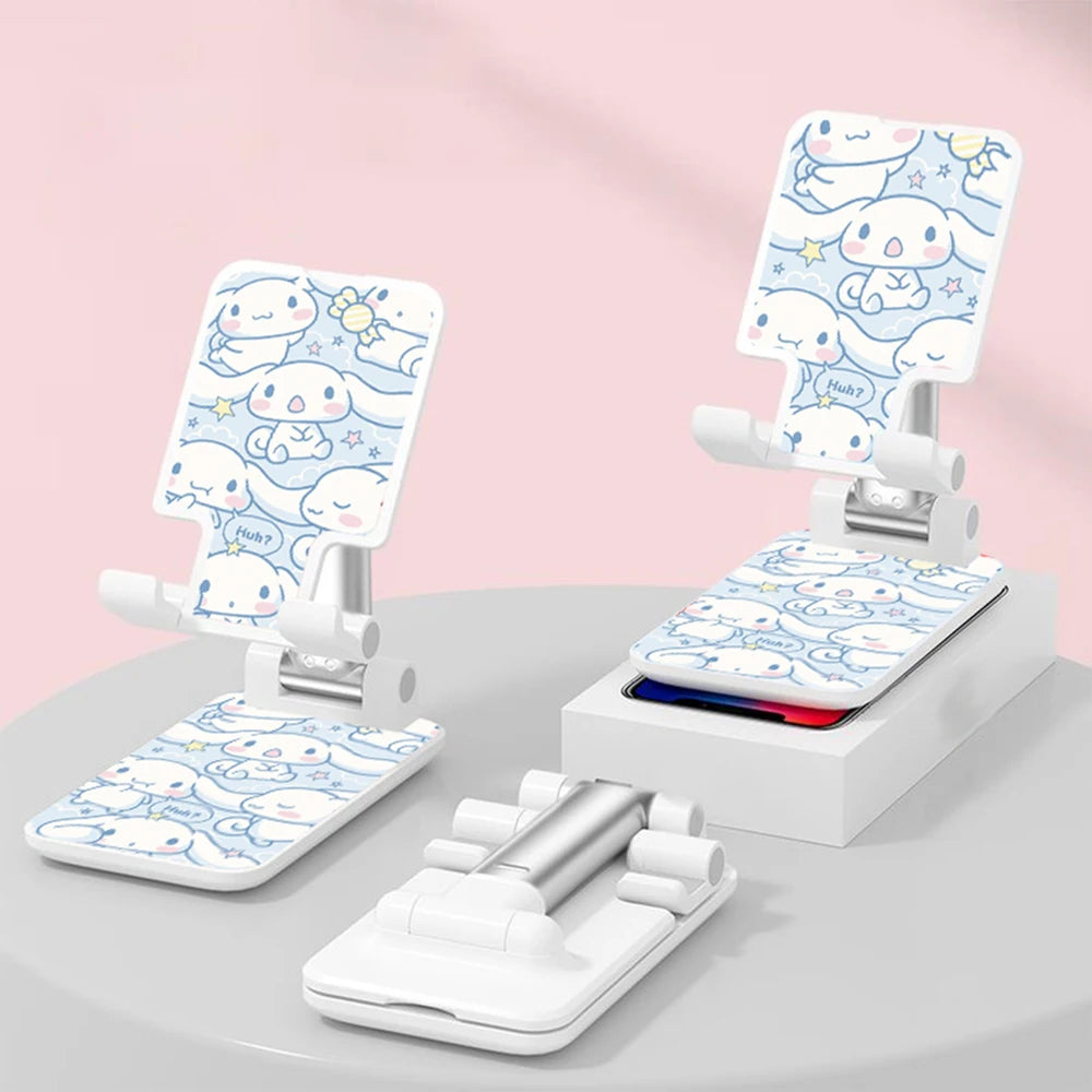 Suporte de mesa Sanrio para celular, compatível com iPhone e iPad, ajustável…