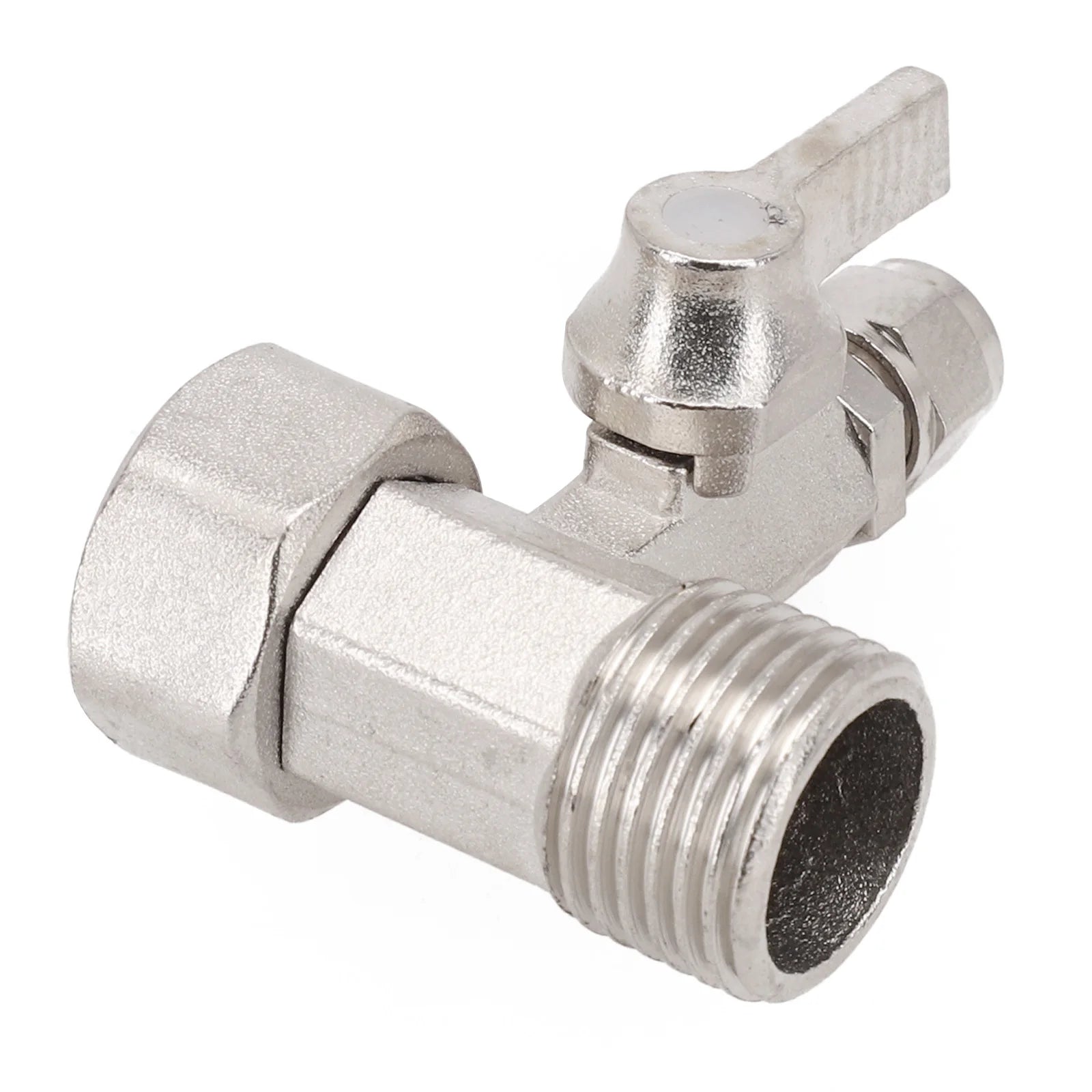 1 Válvula T para Sistema de Osmose Reversa para Adaptador de Água de Alimentação de 1/2" para 1/4" com Válvula de Fechamento