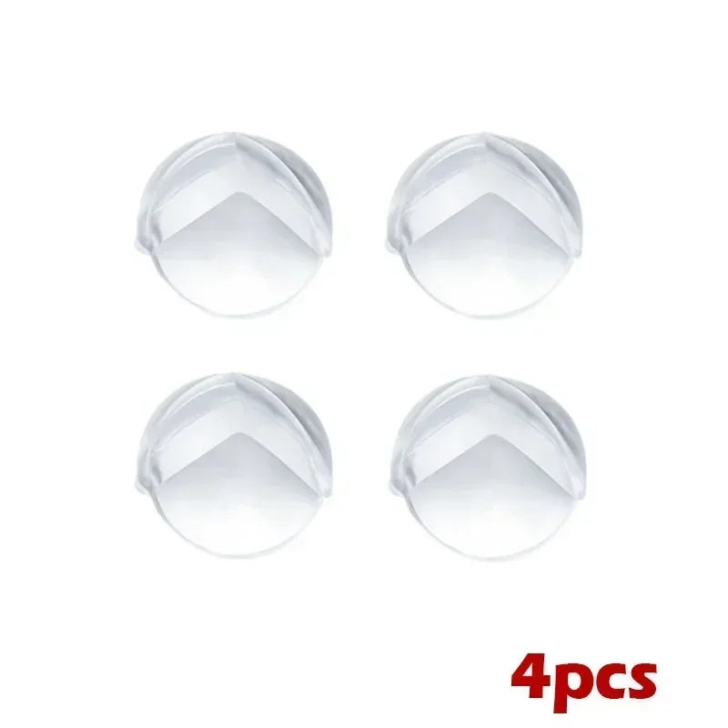 1/12pcs Children Baby Safety Silicone Protector Furnitur Table Corner Edge Protection Cover Kids Soft Anticollision Edge Guards