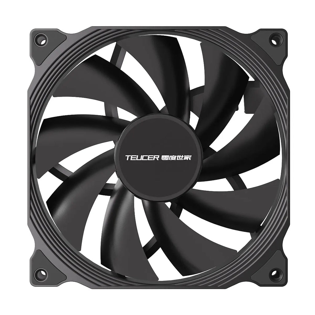 TEUCER AF-14025 PC Lüfter 140mm Gehäuselüfter 4Pin PWM 600-1500RPM Hochleistungsleiser Computerlüfter