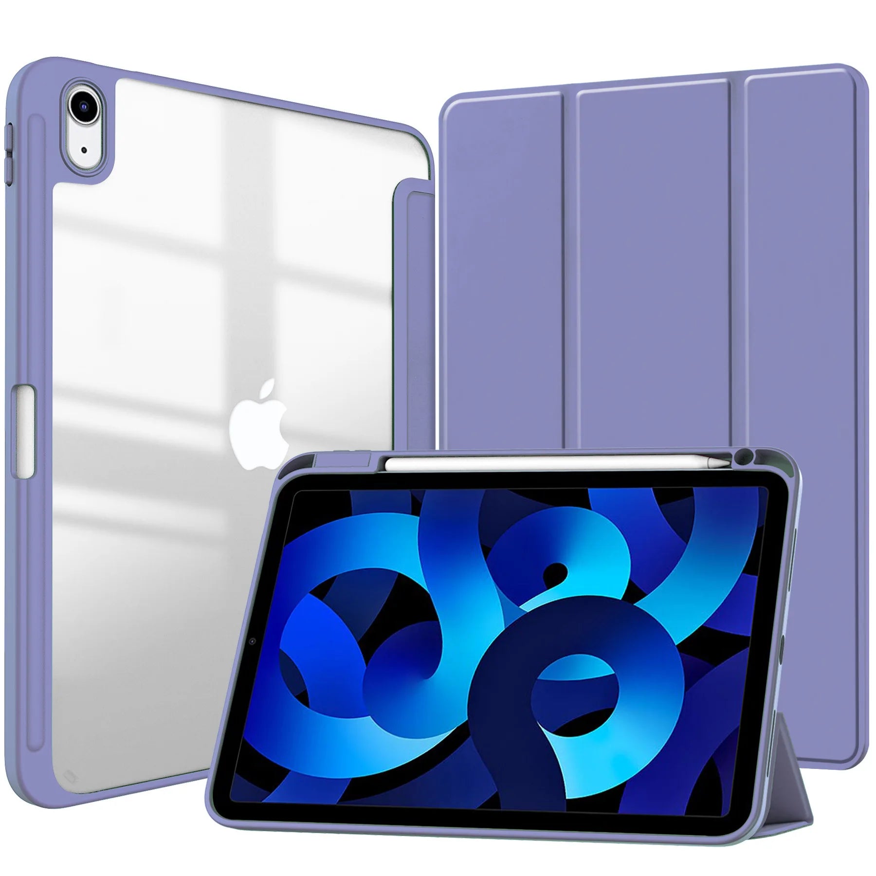 Capa inteligente em PU para iPad Air 4ª e 5ª geração, iPad 10ª geração e iPad Pro de 10,9 polegadas