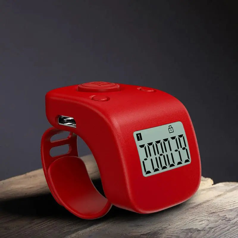 Wiederaufladbarer, schlanker, digitaler Ringzähler mit LCD-Display, 6 Kanälen …