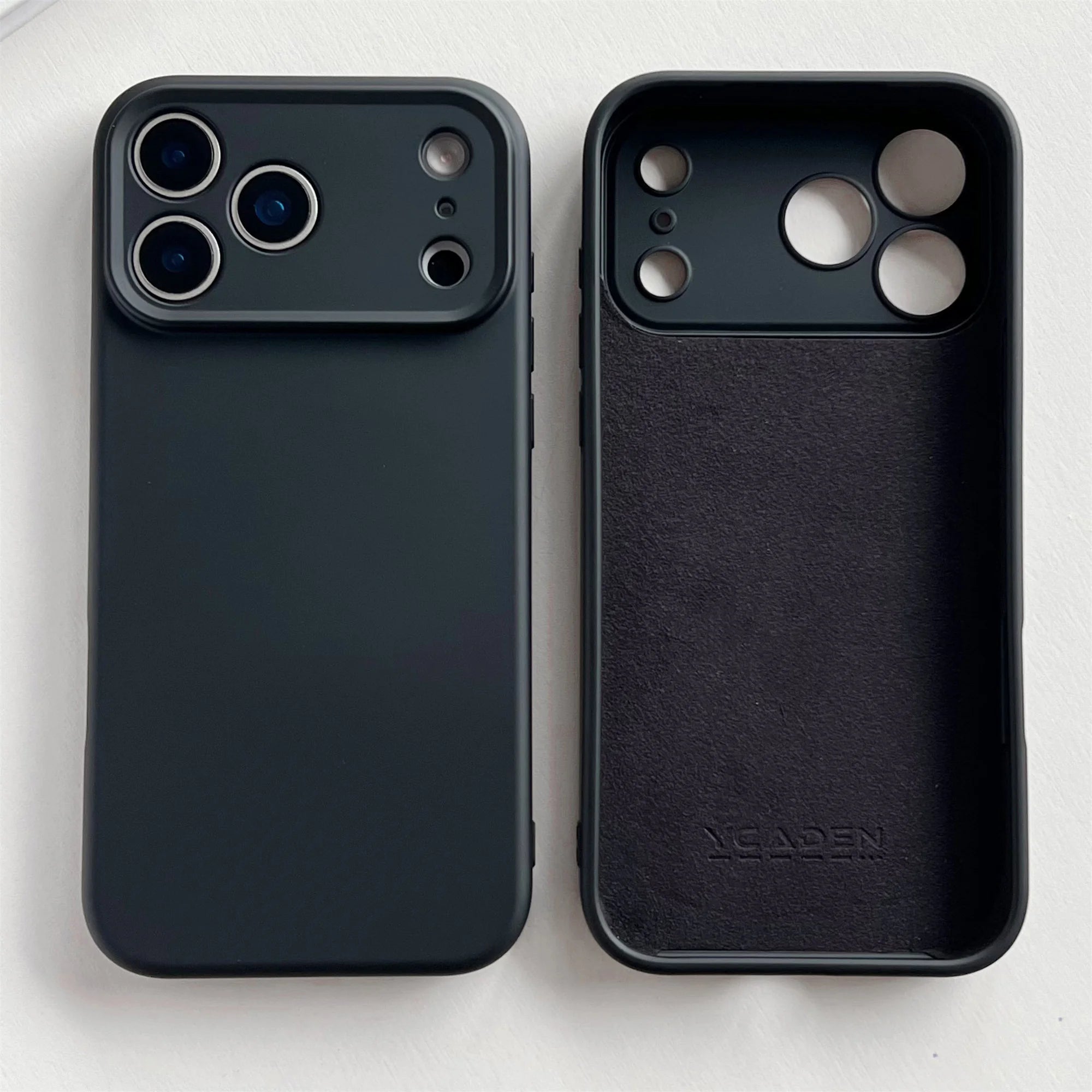 Capa protetora de TPU resistente a impactos para iPhone 17, 16 Pro Max, 17 Air, 16 e 15.