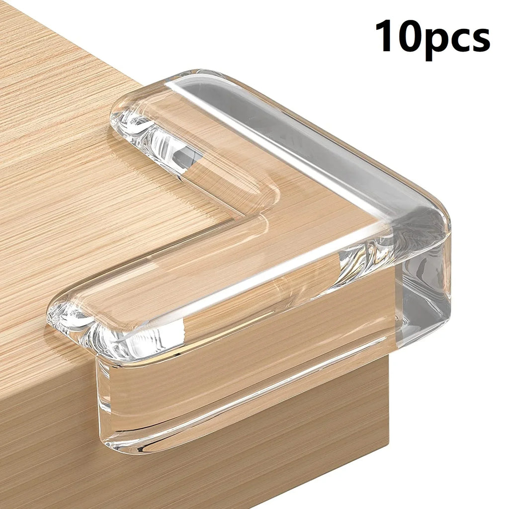 4Pcs/10PCS Children Baby Safety Silicone Protector Table Corner Edge Protection Cover Children Anticollision Edge Guards