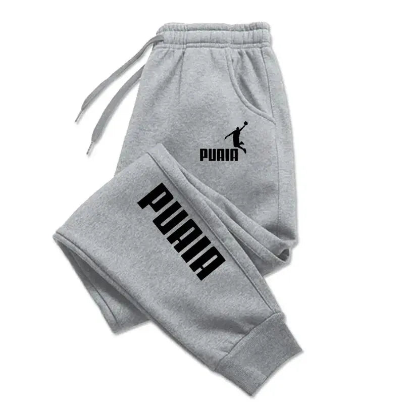 PUAIA Bedruckte Herrenhosen, Sportmodell für Laufen, Herbst/Winter-Kollektion