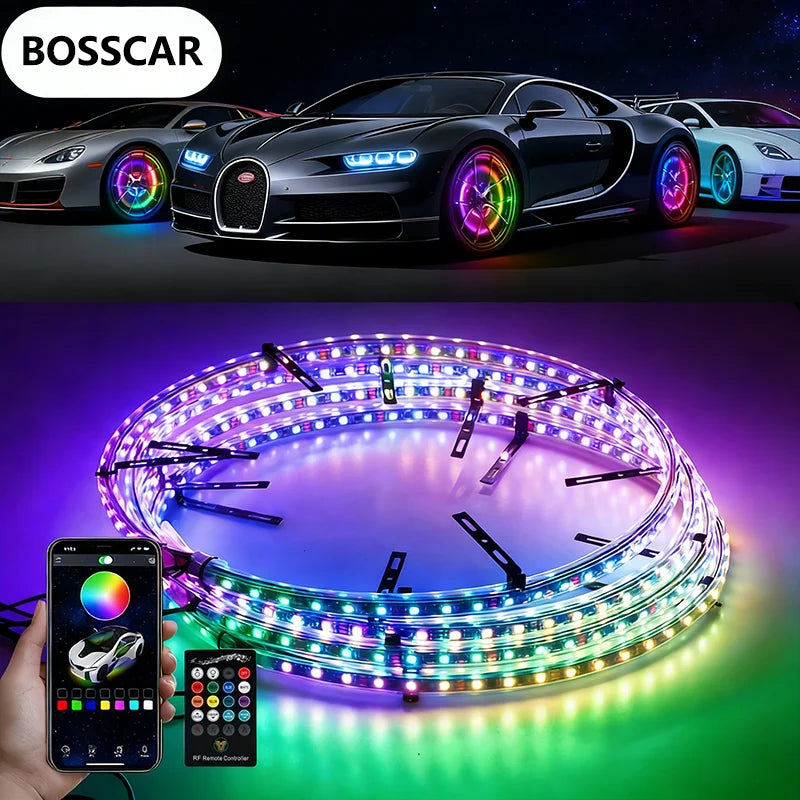 Luces Led de rua de 15,5 ", 4 peças, para caminhão/coce/ATV/UTV, Colo…