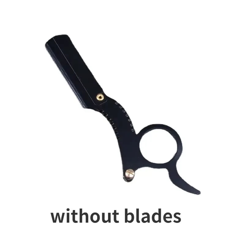 Navalha manual para barbear, aparar cabelo, barba e sobrancelhas…