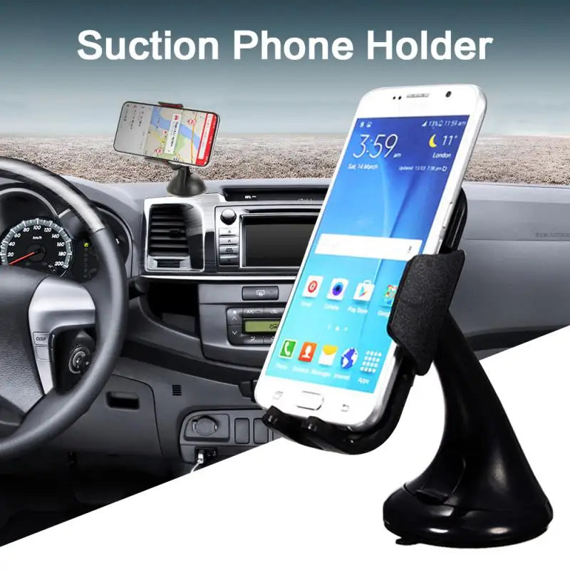 Suporte de ventosa para carro com suporte para GPS e celular para Audi A4 A6 A5
