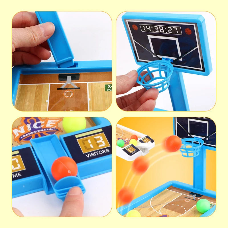 Children's Board Game Desktop Toys Mini Shooting Machine Indoor and Outdoor Interactive Games Educational Decompression Toys