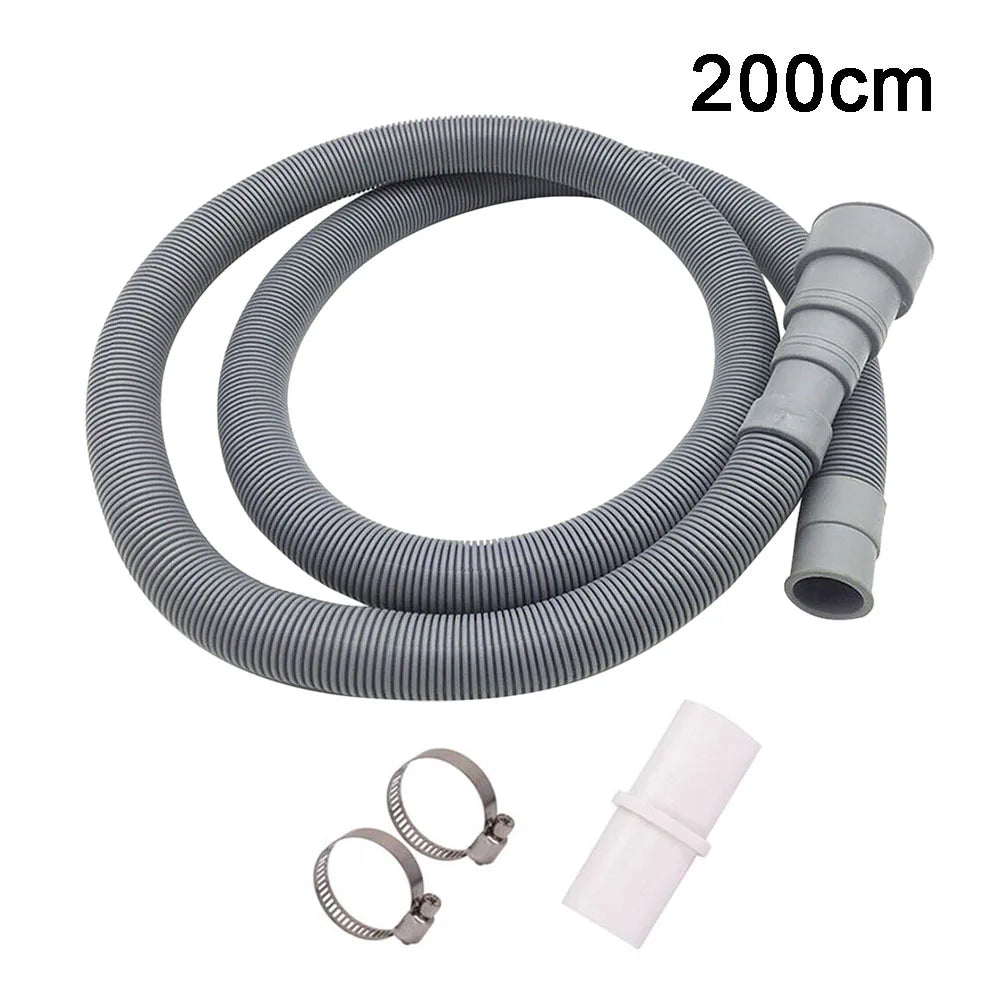 Kit universal de extensão de mangueira de drenagem para máquina de lavar roupa