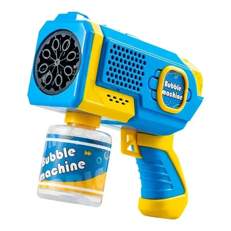 Máquina de Bolhas de Sabão Elétrica - Pistola de Bolhas Automática