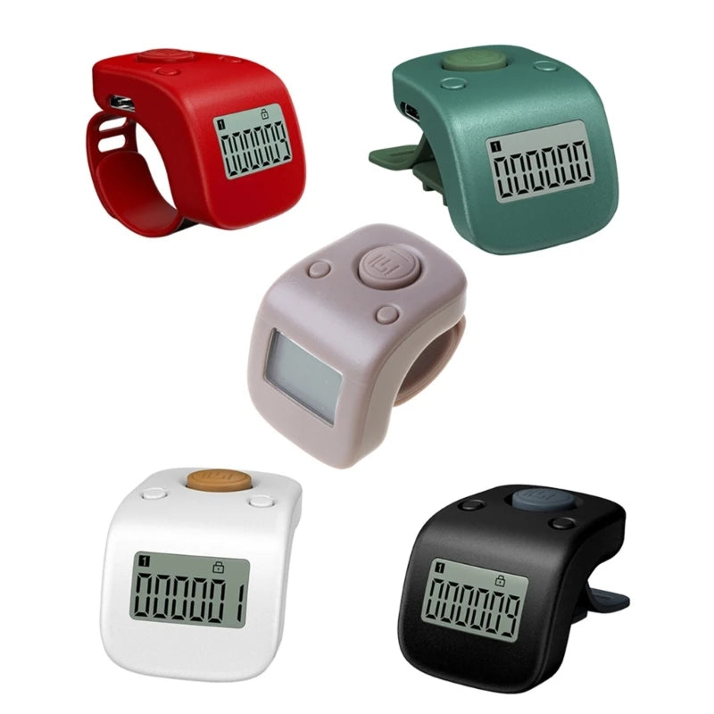 Wiederaufladbarer, schlanker, digitaler Ringzähler mit LCD-Display, 6 Kanälen …